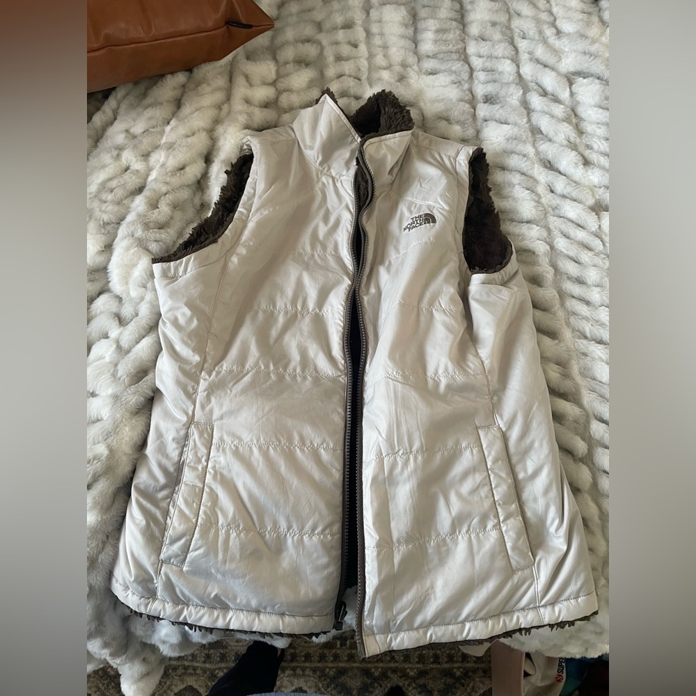 North face reversible vest